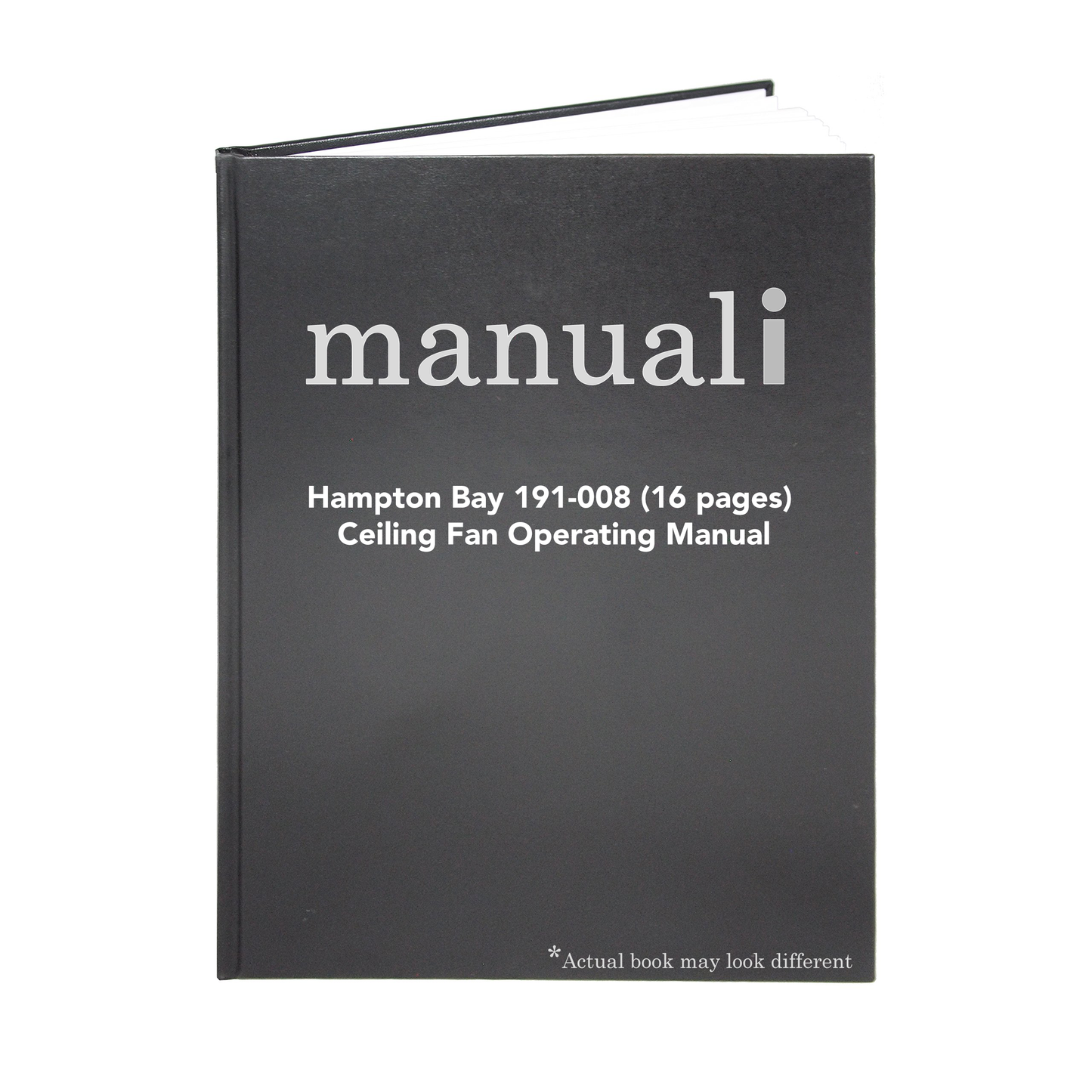 Hampton Bay 191-008 (16 pages) Ceiling Fan Operating Manual