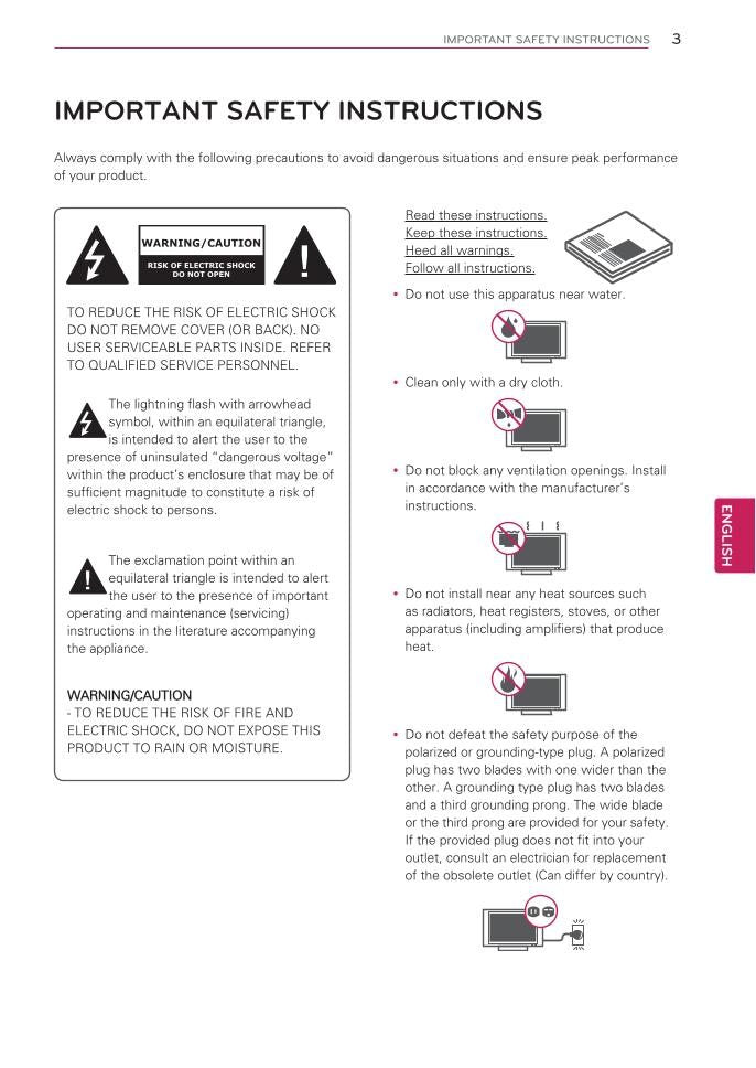 LG 22 LS 3500 3510 26 TV Operating Manual