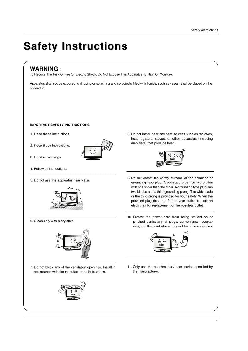 LG 32 LX 3DC 3DCS TV Operating Manual