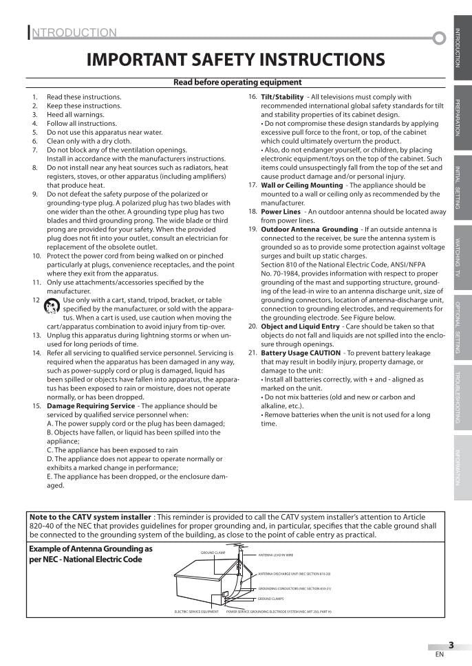 Philips 32MF338B TV Operating Manual