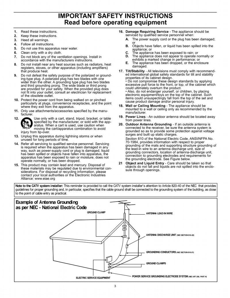 Philips 32PS60B TV Operating Manual