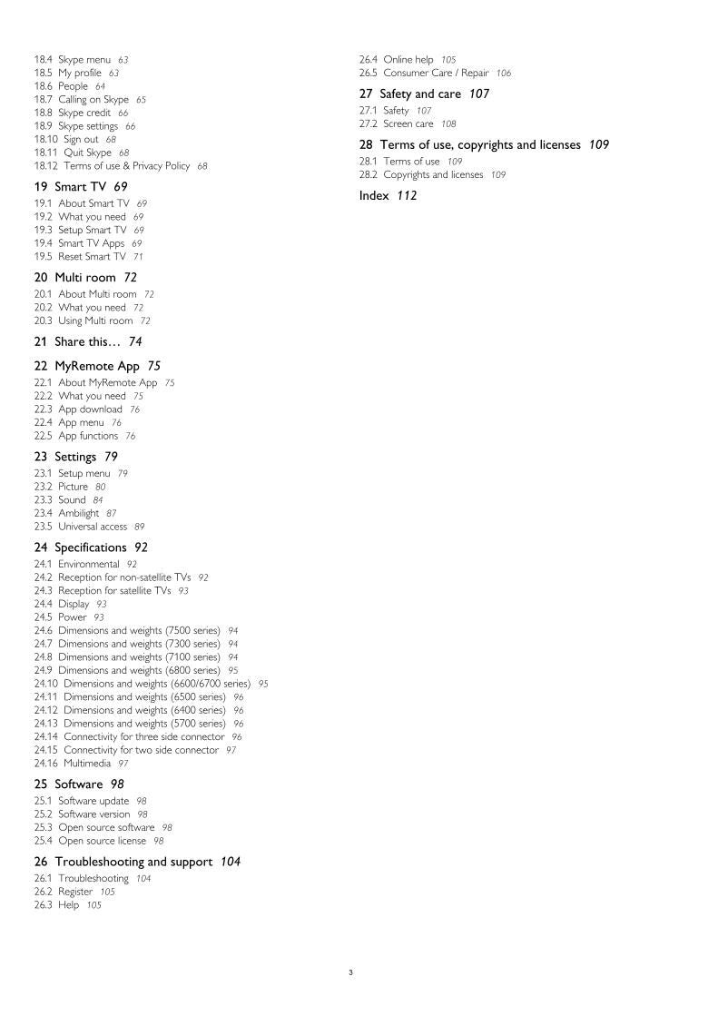 Philips 55PFL5602/F7A TV Operating Manual