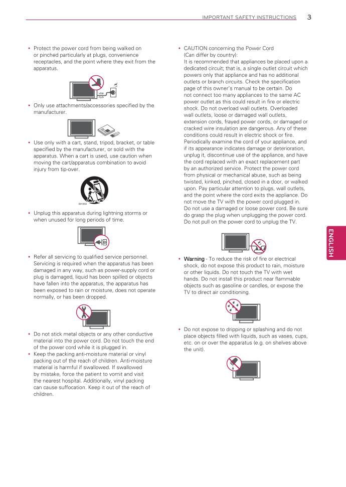 LG 42 LA 6200 6205 47 TV Operating Manual