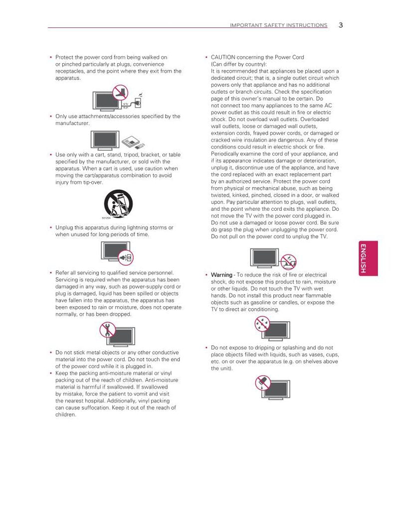 LG 47 LA 6900 TV Operating Manual
