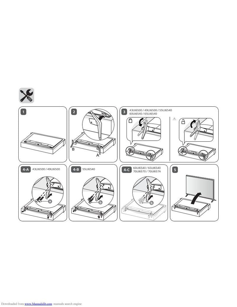 LG 49 UJ 6500 TV Operating Manual