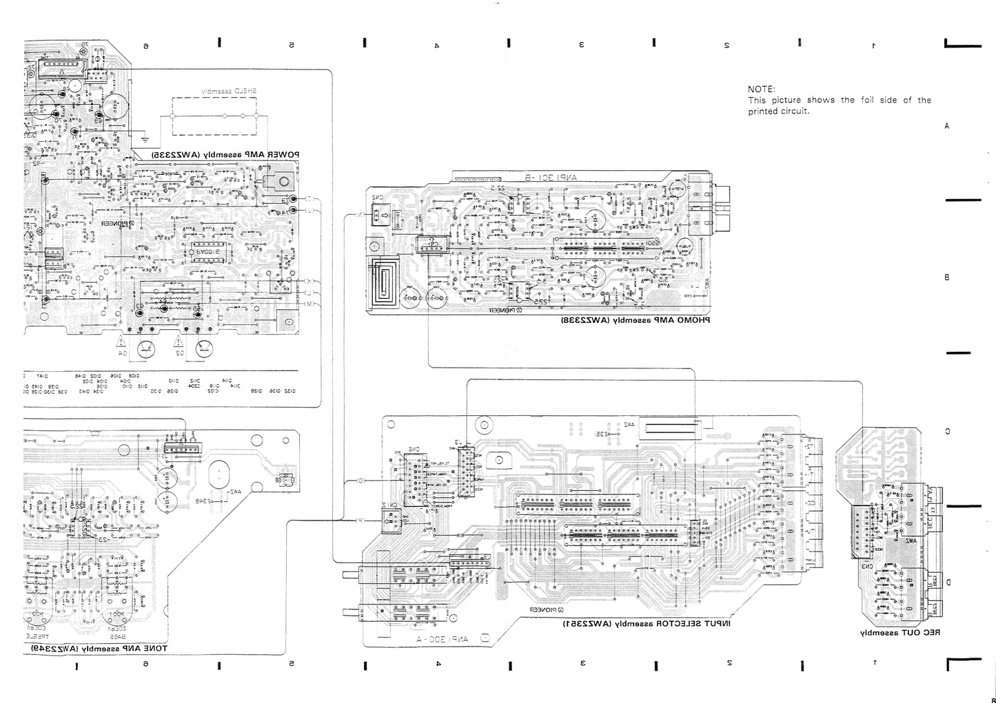 Pioneer A-656 & A-656-S Amplifier Service Manual (Pages: 28)
