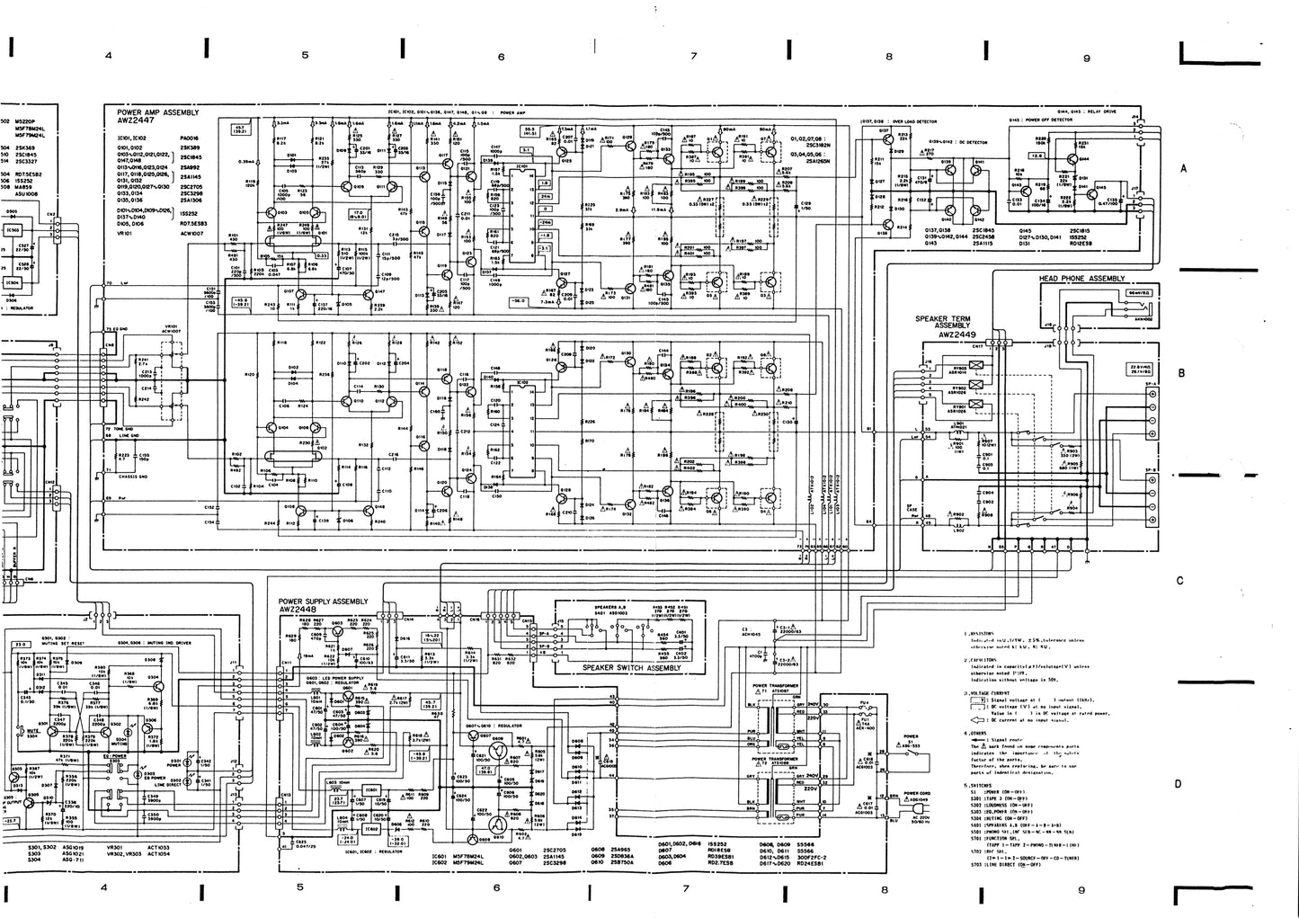 Pioneer A-757 Stereo Amplifier Service Manual (Pages: 35)
