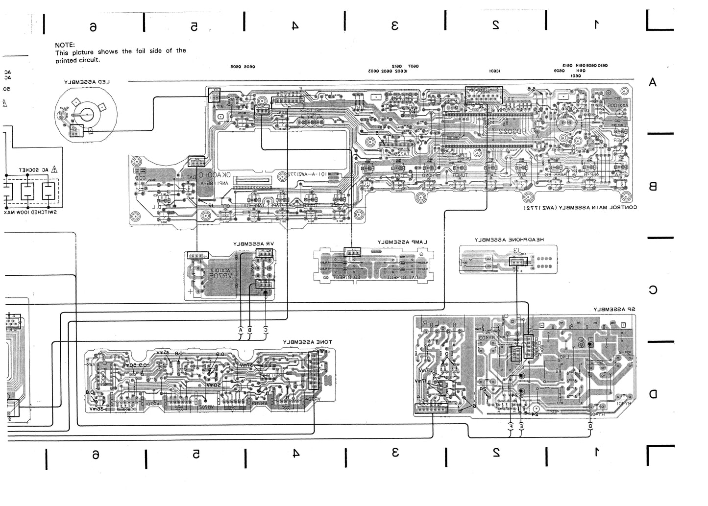 Pioneer A-X340, A-X440 & A-X540 Amplifier Service Manual (Pages: 36)
