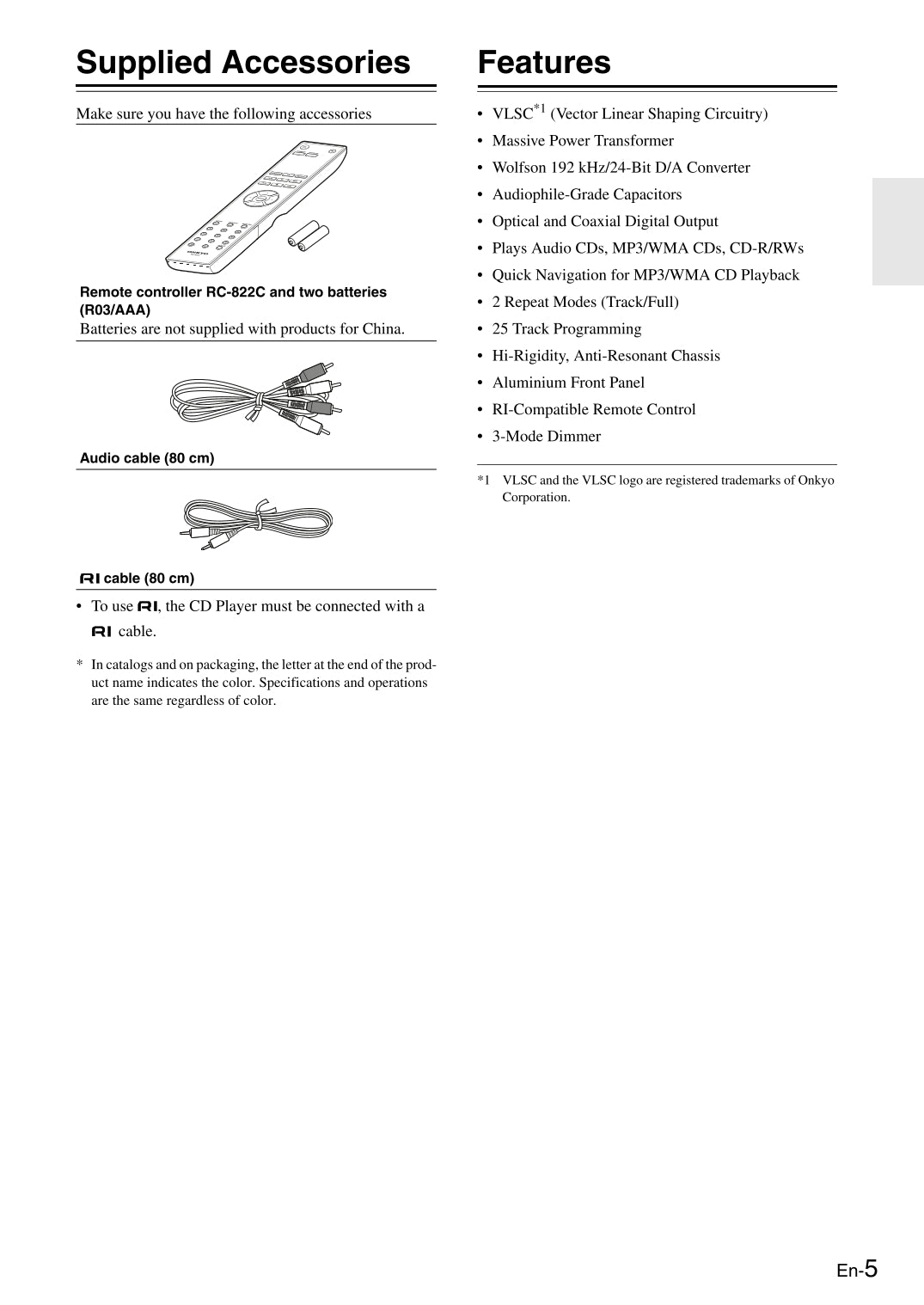 Onkyo C-7030 CD Player Owner's/ User Manual (Pages: 28)