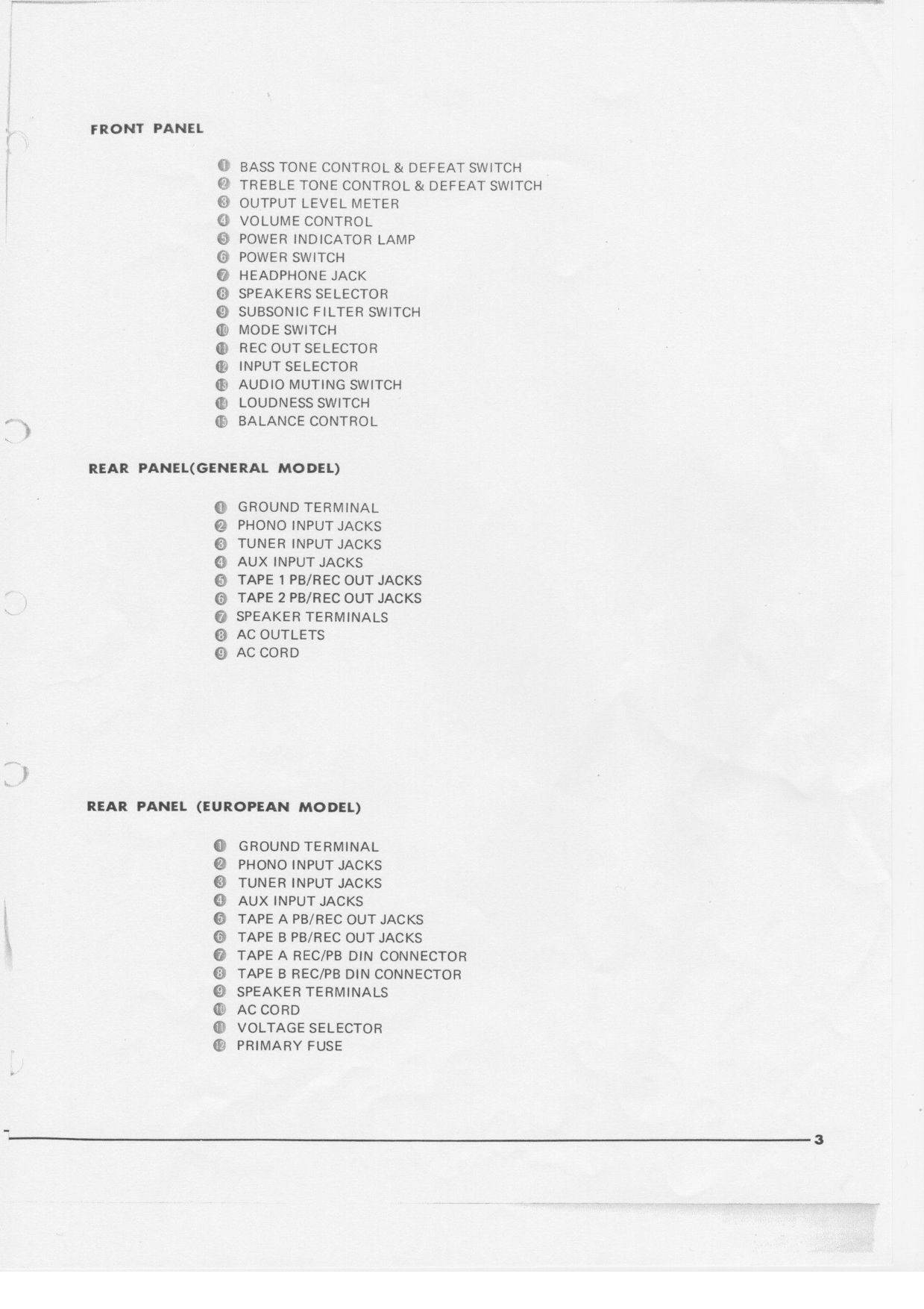 Yamaha CA-610 Amplifier Service Manual (Pages: 25)