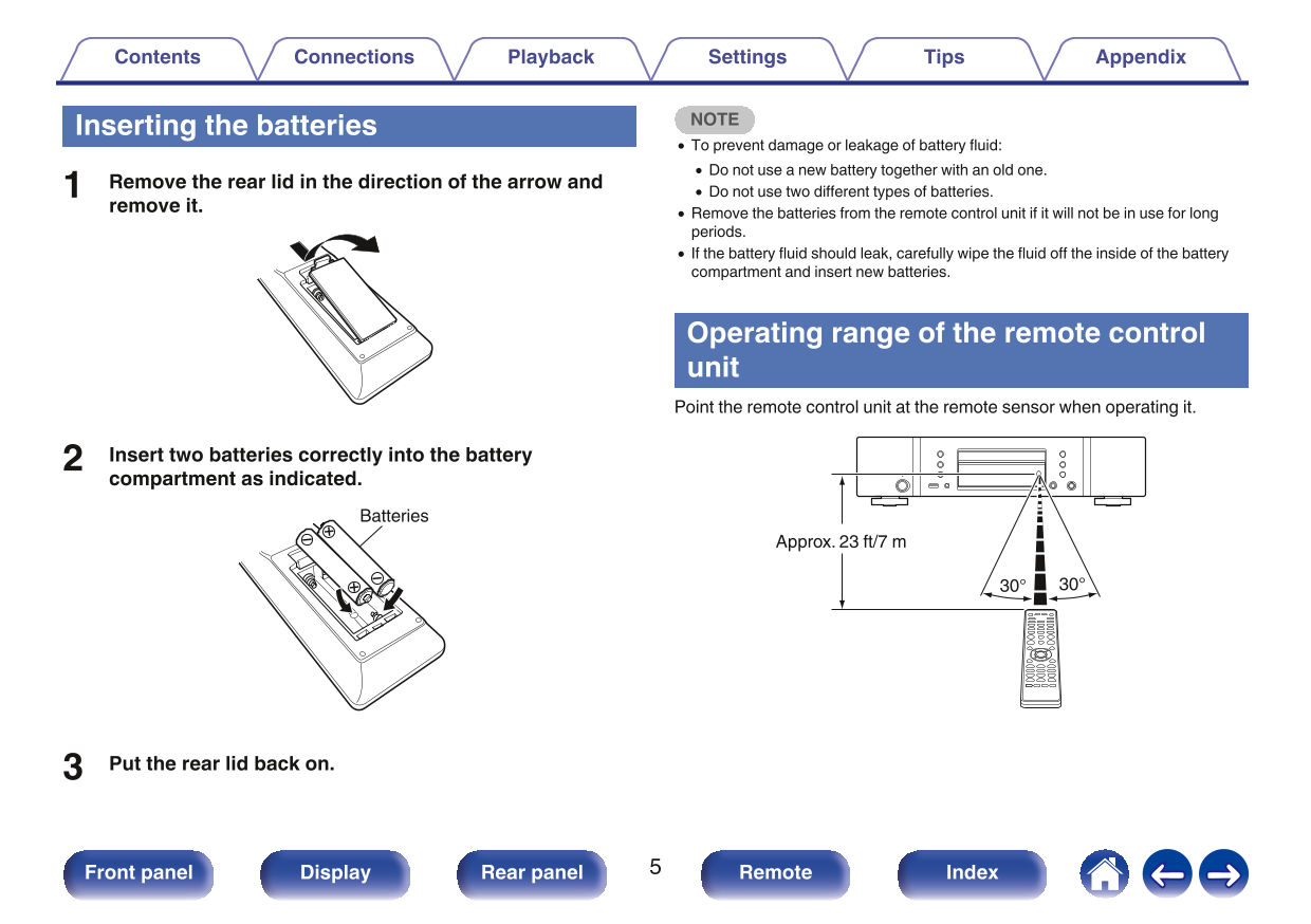 Marantz CD6007 CD Player Owner/ User Manual (Pages: 63)
