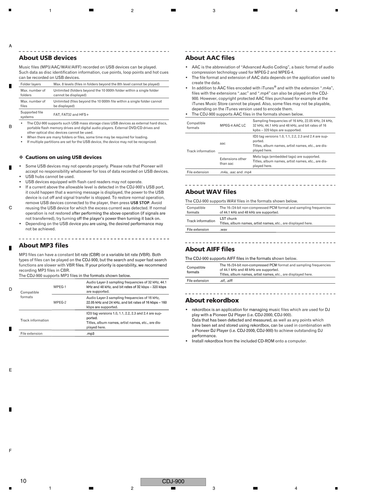 Pioneer CDJ-900 Multi-Player Service Manual (Pages: 145)