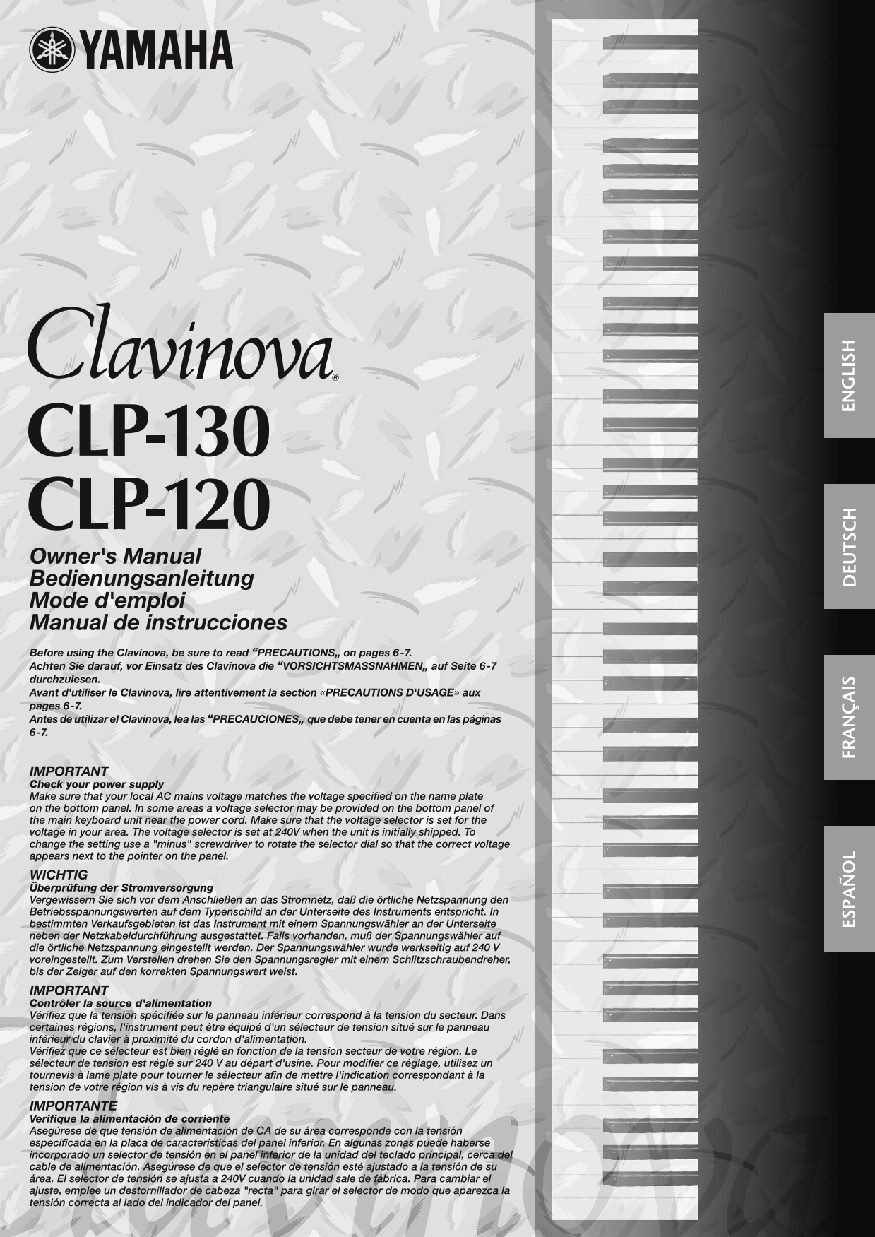 Yamaha CLP 120 CLP130 Digital Piano Owner s User Manual Pages 80 yamaha-clp-120-clp130-digital-piano-owner-s-user-manual-pages-80