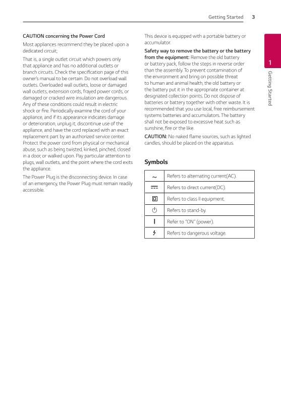 LG CM8460 CMS8460F CMS8460W Audio System Operating Manual