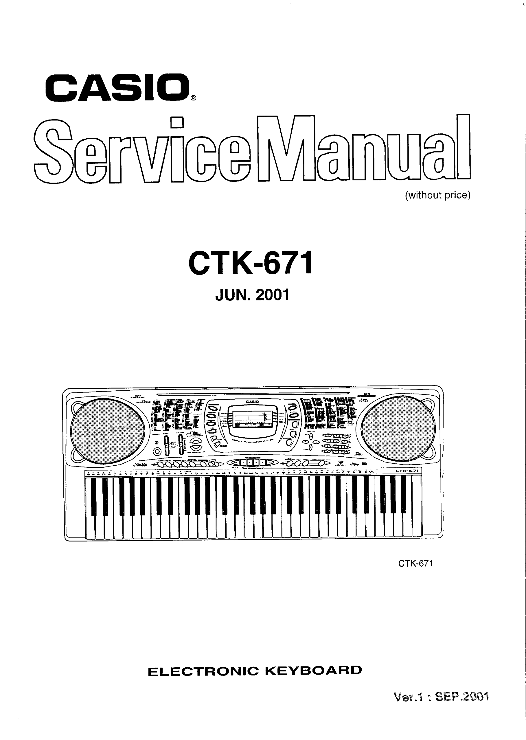 Casio unchecked CTK 671