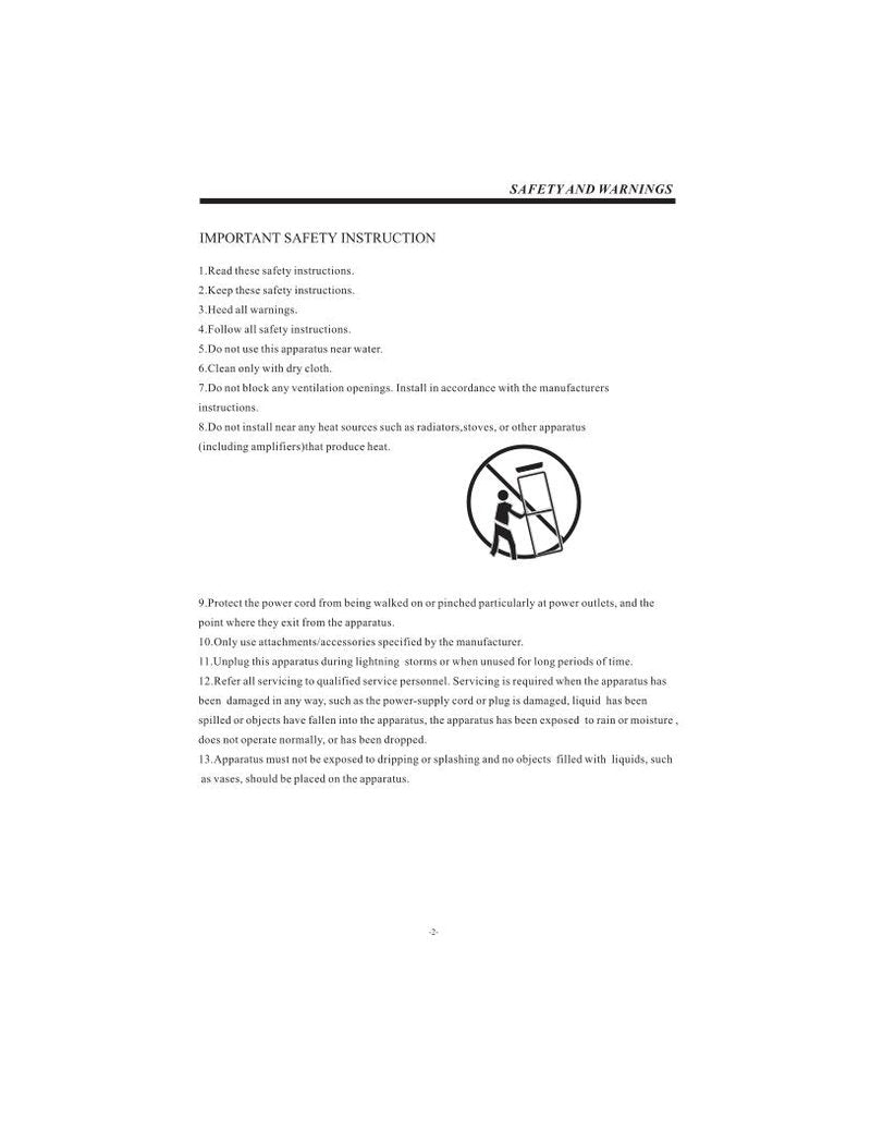 Curtis LCD1911OM TV Operating Manual
