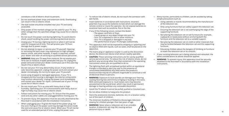Vizio D43fxF4 TV Operating Manual