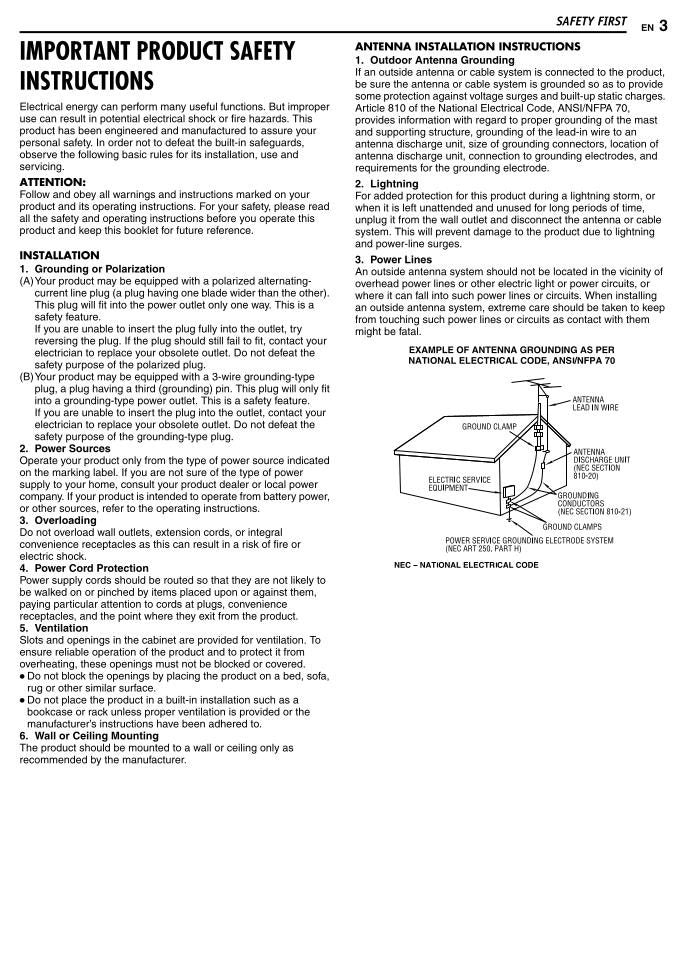 JVC DRDX5S DVD Recorder (DVDR) Operating Manual