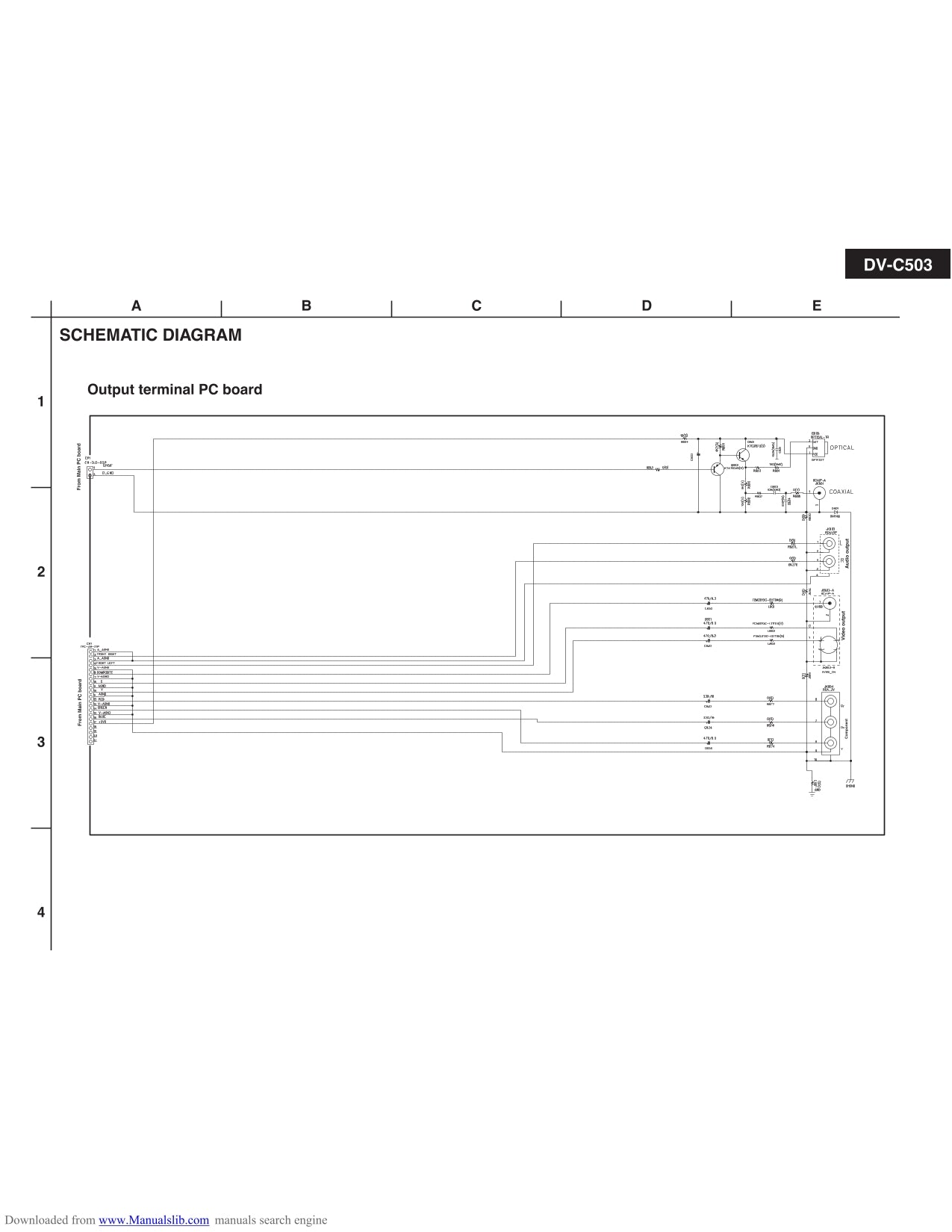 Onkyo DV-C503 DVD Player/ Changer Service Manual (Pages: 33)