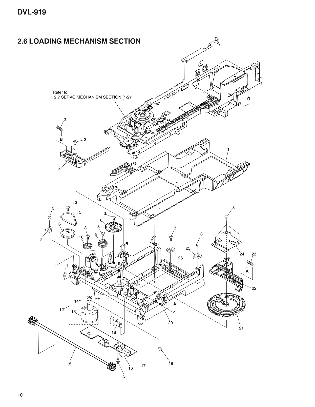 Pioneer DVL-919, DVL-919E DVD/ LD Player Service Manual (Pages: 72)