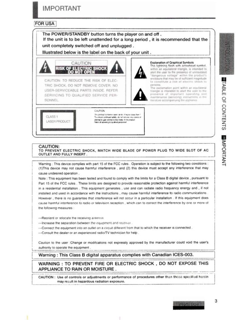 Hitachi DVP250U DVD Player Operating Manual