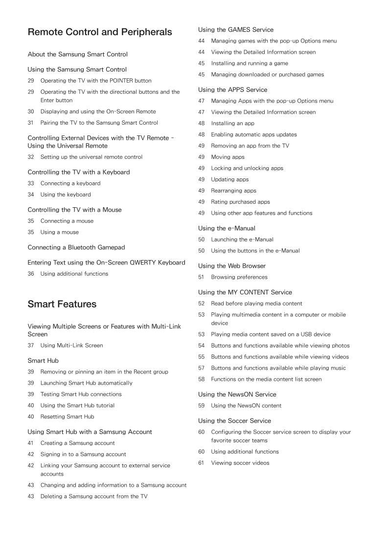 Samsung UN55JS9000FXZA TV Operating Manual