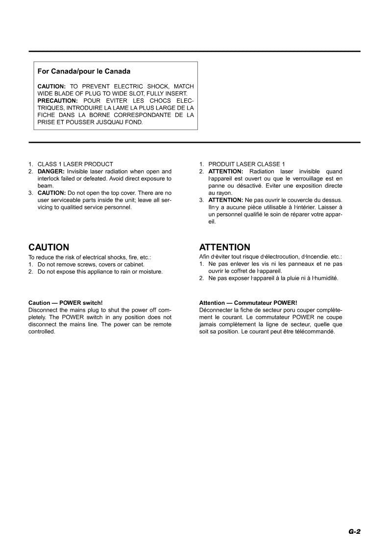 JVC FSMD9000 Audio System Operating Manual