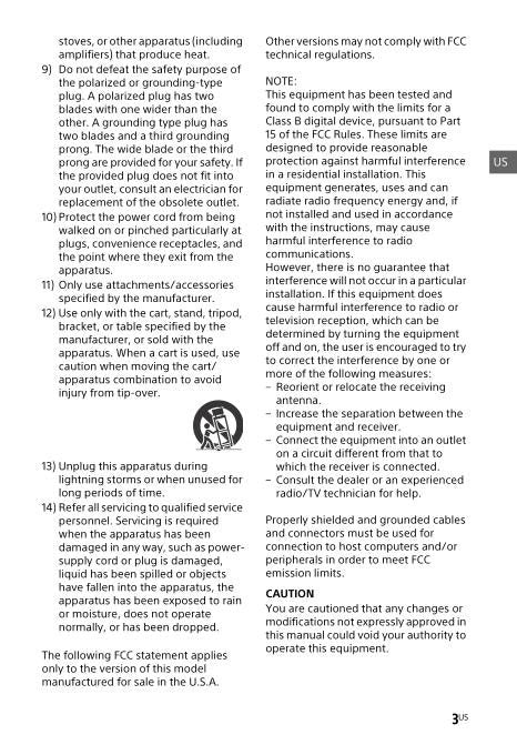 Sony HT-CT800 Sound Bar System Operating Manual