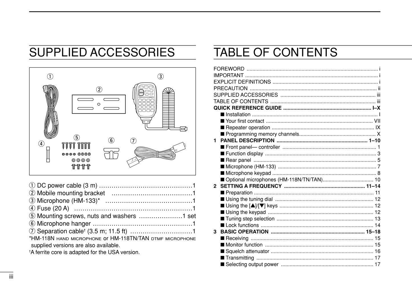 Icom IC-208 H VHF/UHF FM Transceiver Owner/ User Manual (Pages: 96)