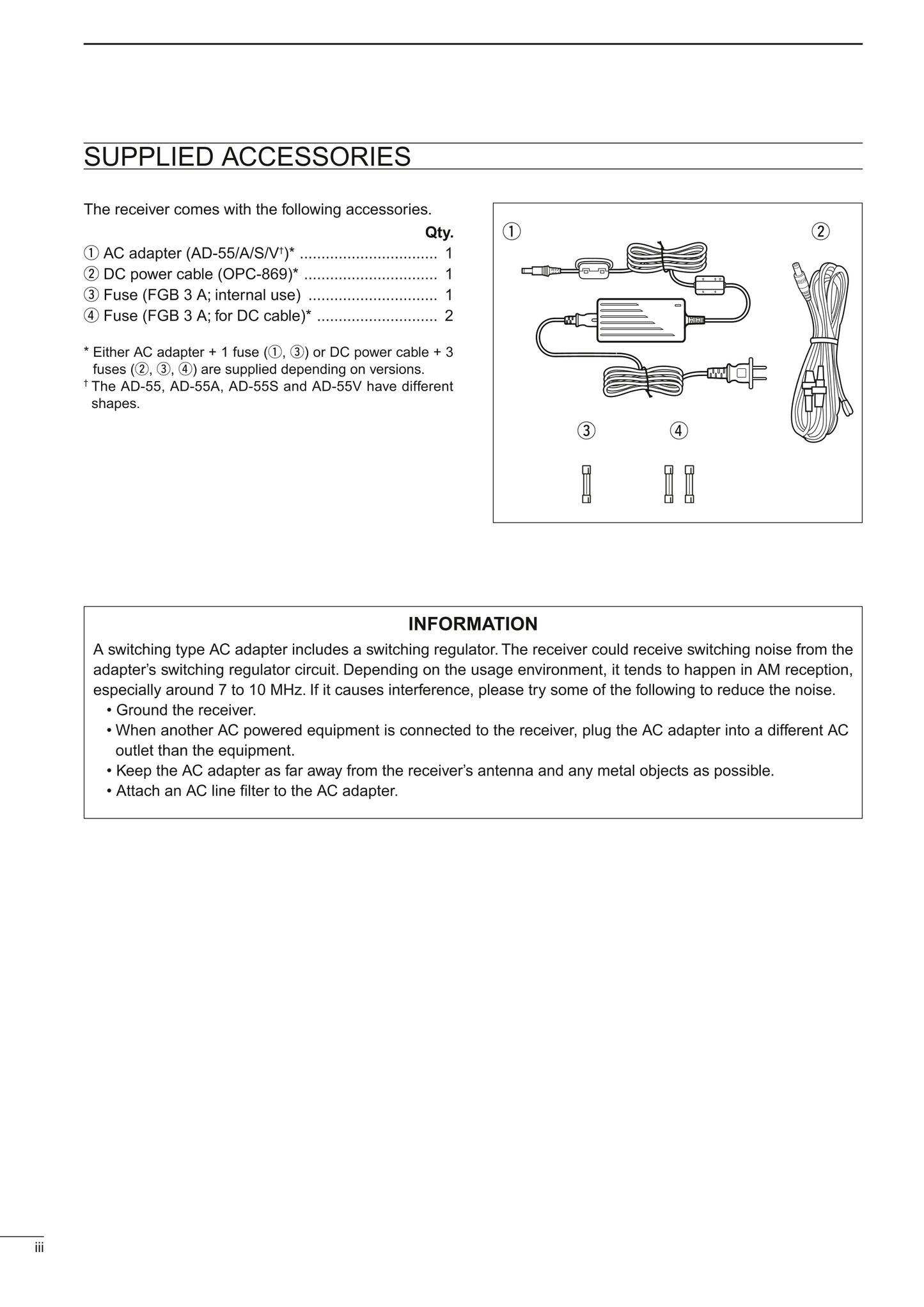 Icom IC-R75 Communications Receiver Owner/ User Manual (Pages: 56)