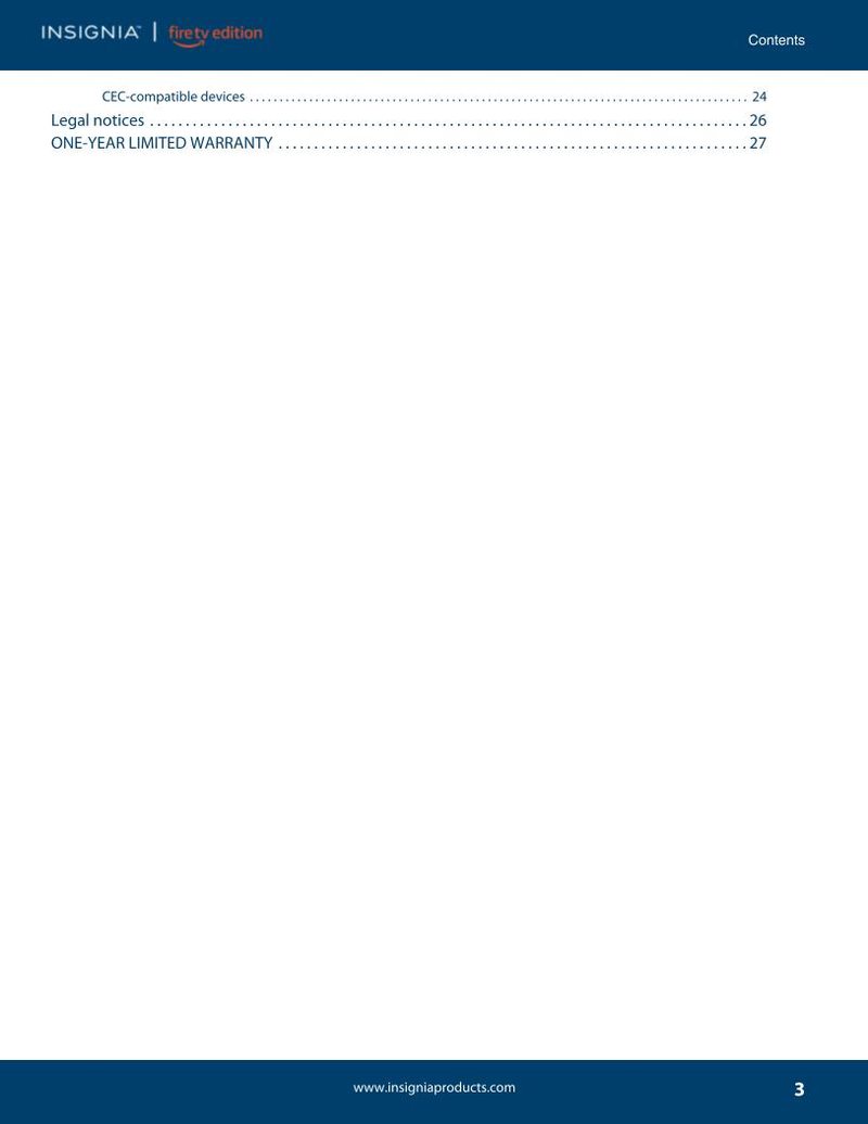 Insignia NS43 DF 710NA19OM TV Operating Manual