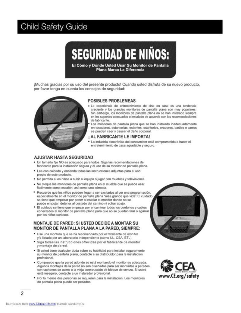 RCA LED22B45RQD TV Operating Manual