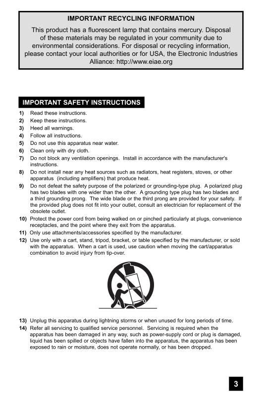 JVC LT37 X 898 LT42 LT47 TV Operating Manual