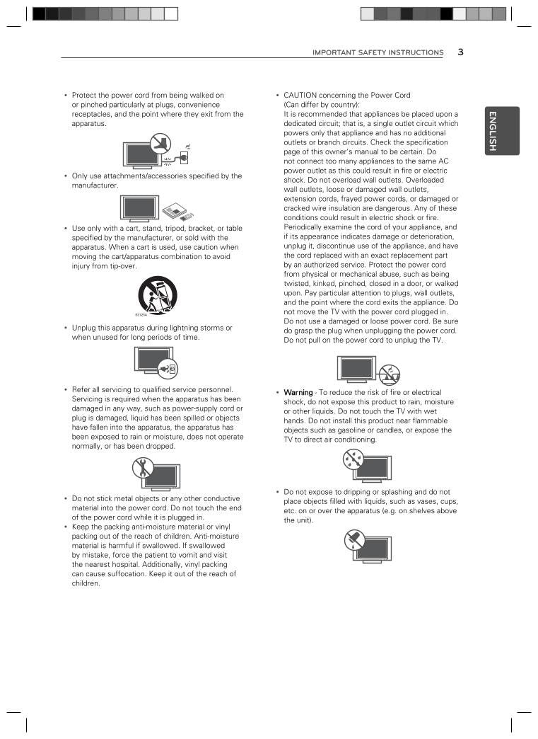 LG 24 LN 4510 29 TV Operating Manual