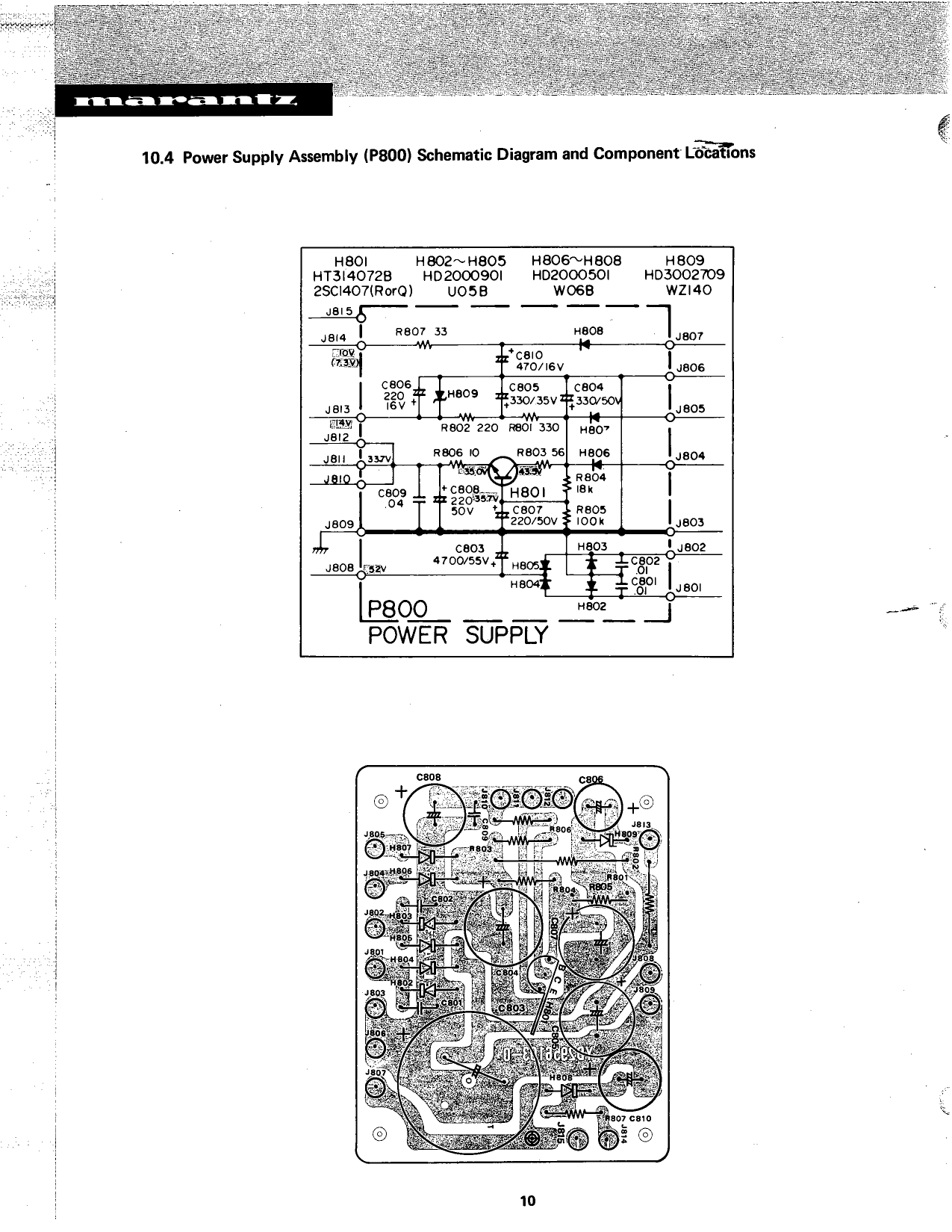 Marantz Model 2216 Stereophonic Receiver Service Manual (Pages: 32)