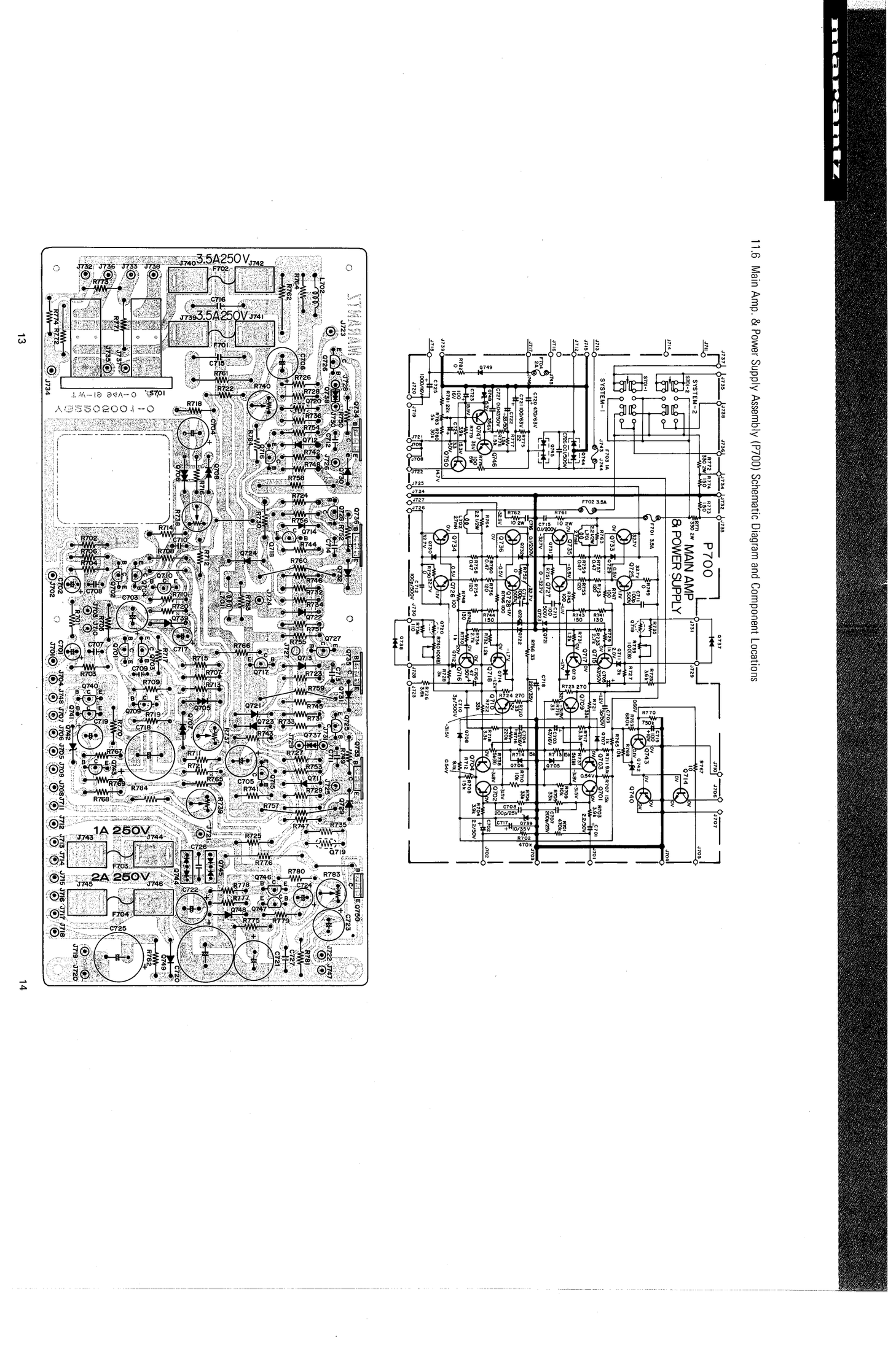 Marantz Model 2226 B Stereophonic Receiver Service Manual (Pages: 32)