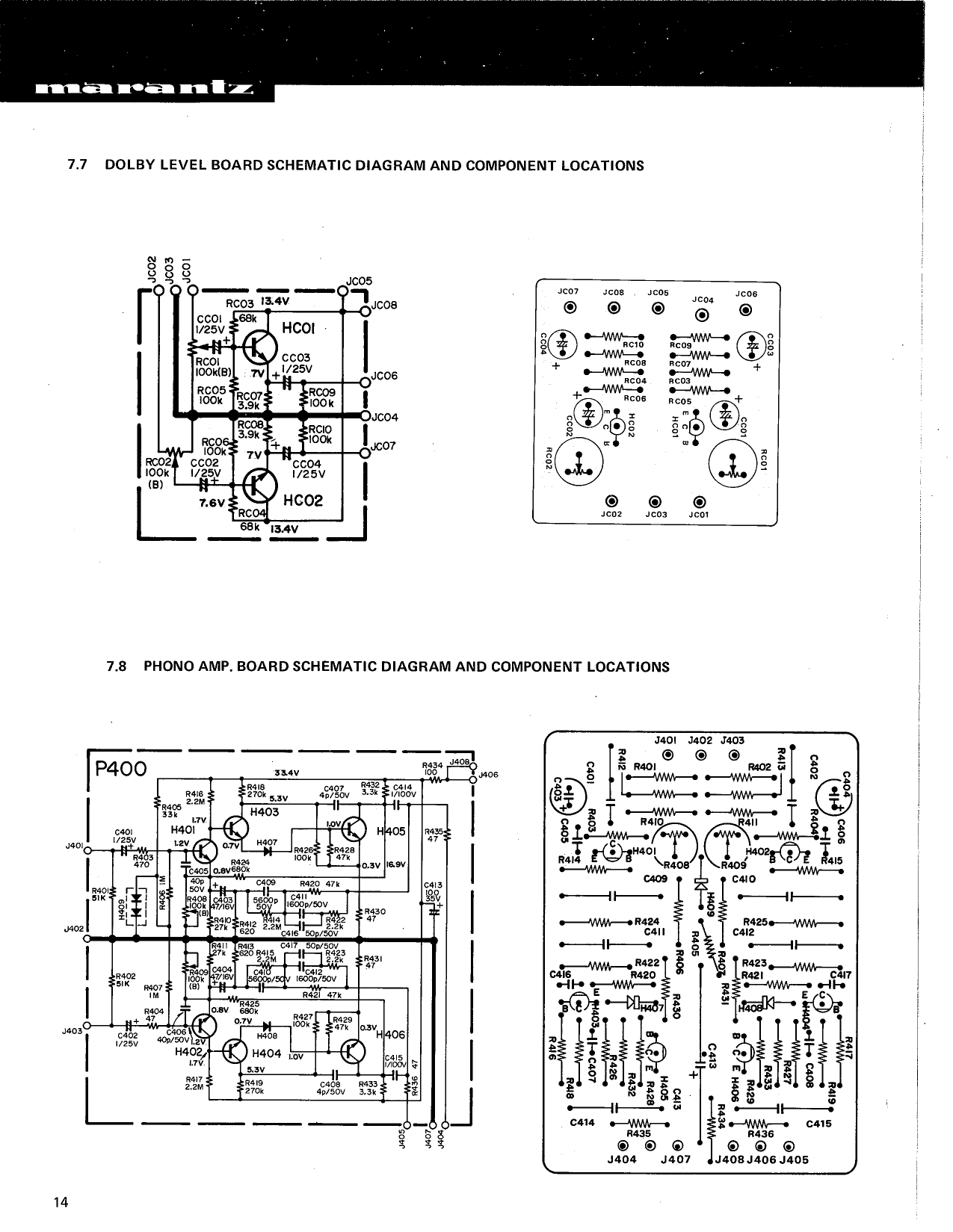 Marantz Model 2285 Stereophonic Receiver Service Manual (Pages: 40)