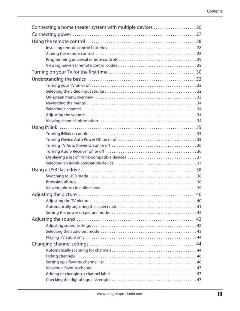 Insignia NS24 D 310NA17om TV Operating Manual