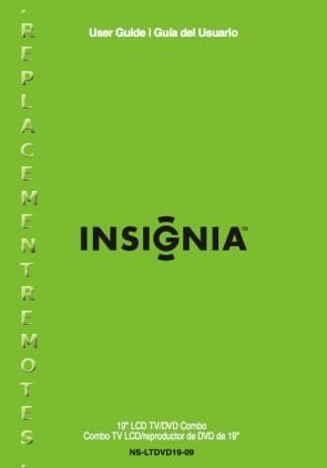 Insignia NSLTDVD1909OM TV/DVD Combo Operating Manual