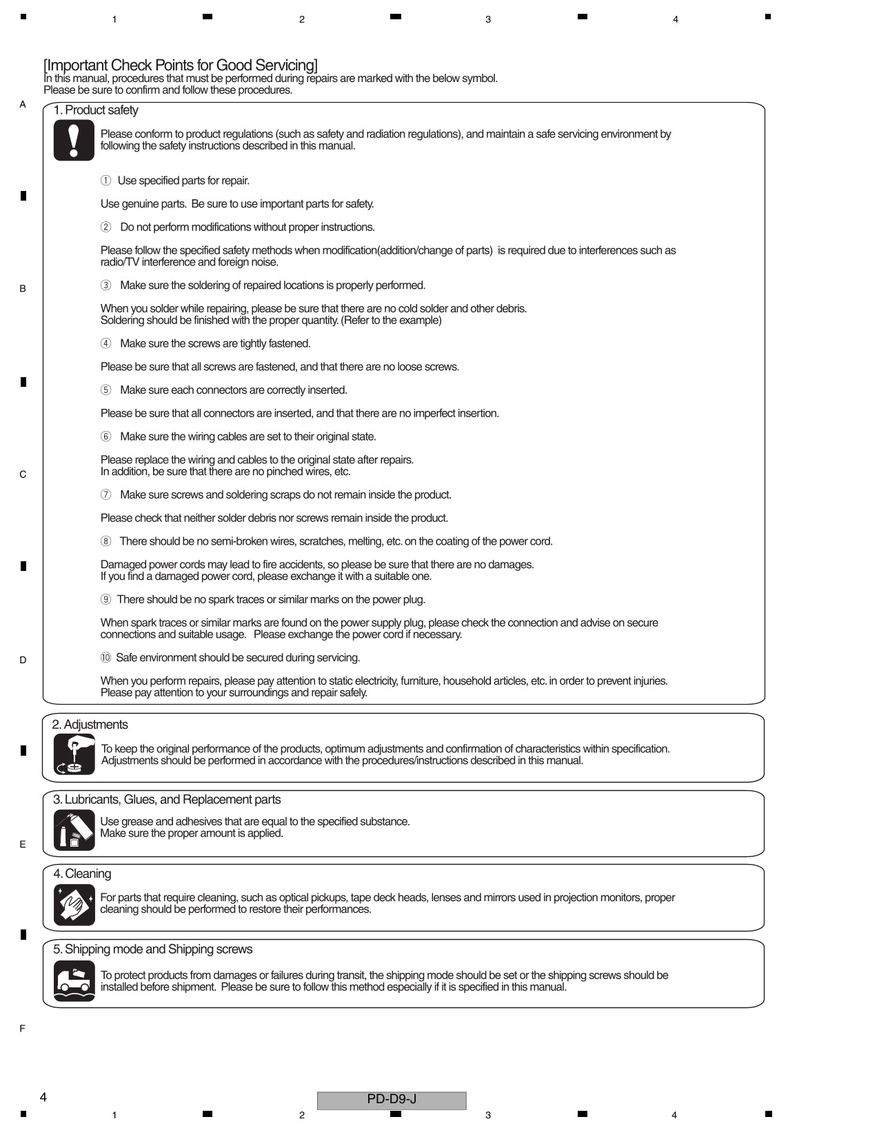 Pioneer PD-D9-J & PD-D9-S CD Player Service Manual (Pages: 92)