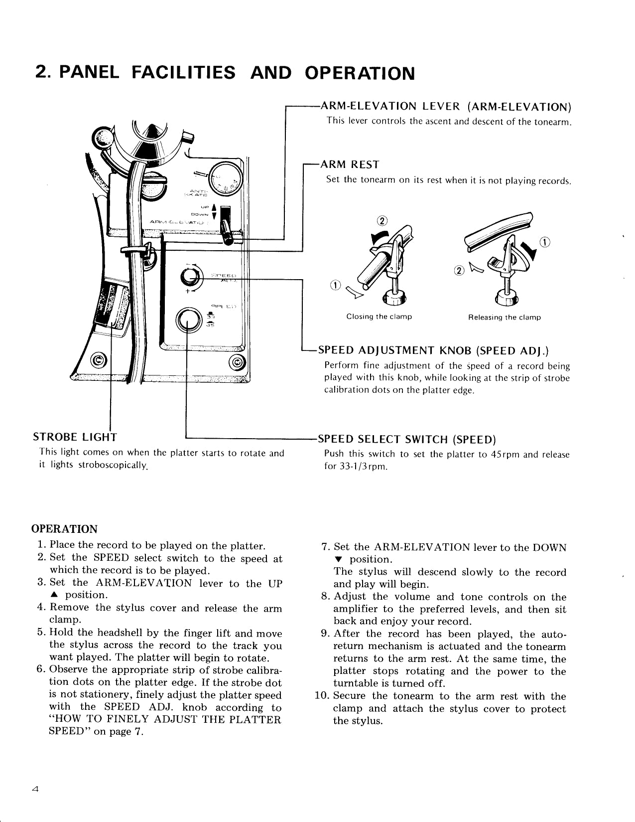 Pioneer PL-518 Turntable Service Manual (Pages: 23)