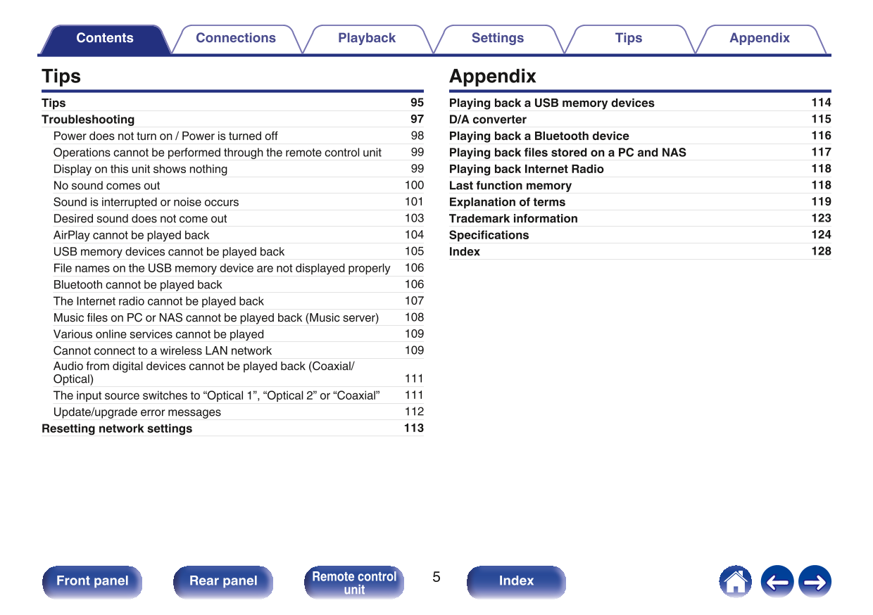Marantz PM7000N Amplifier Owner/ User Manual (Pages: 130)