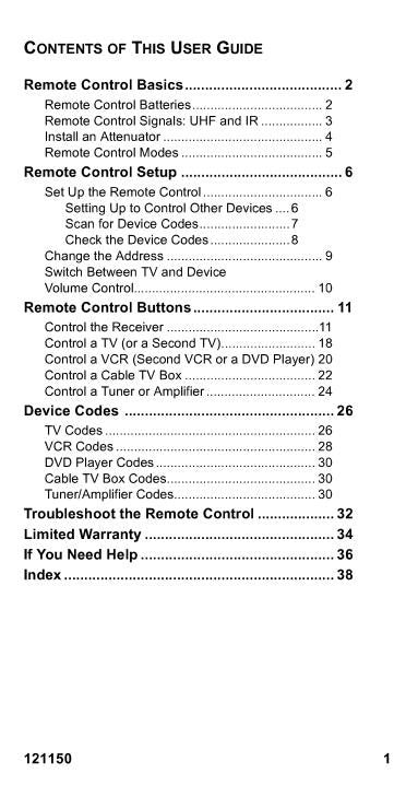 JVC PVR721 Remote Satellite Receiver Operating Manual
