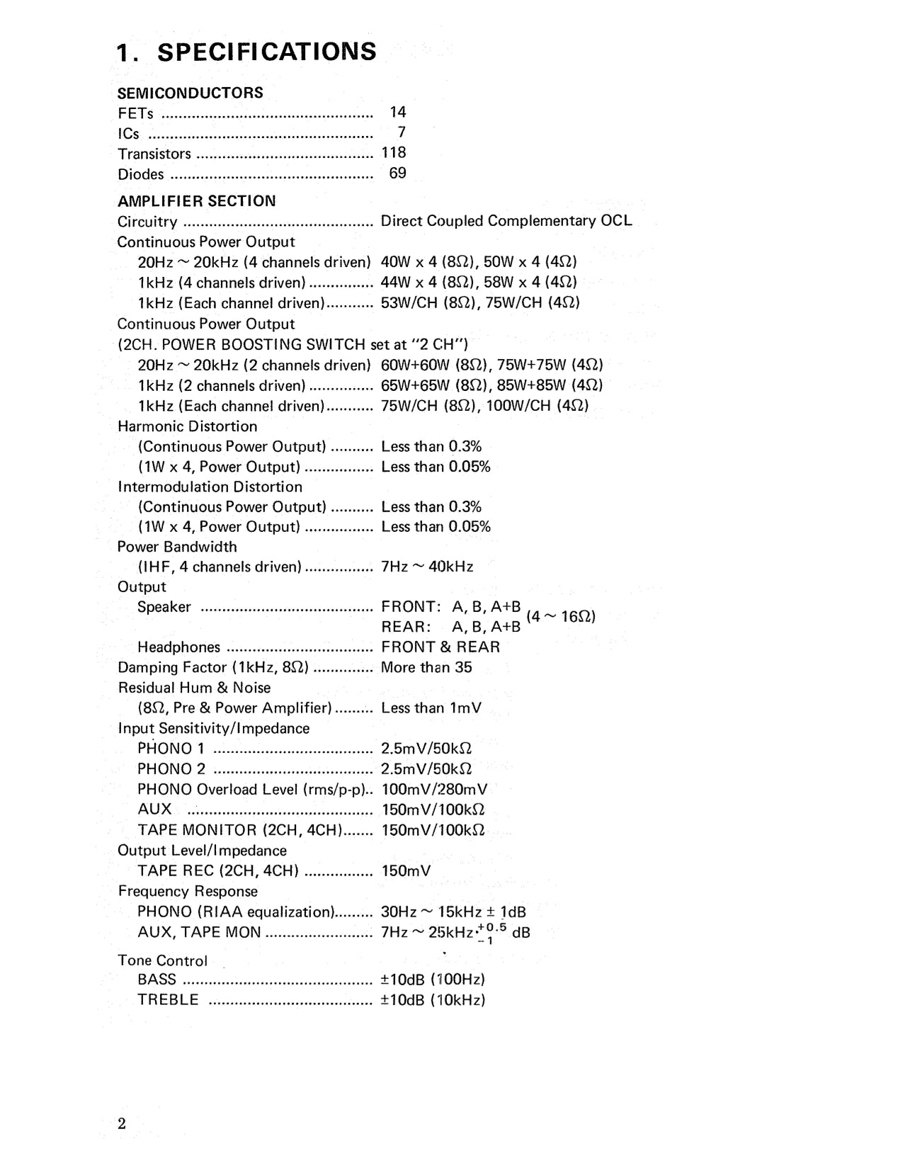 Pioneer QX-949 AM/FM Stereo Receiver Service Manual (Pages: 78)