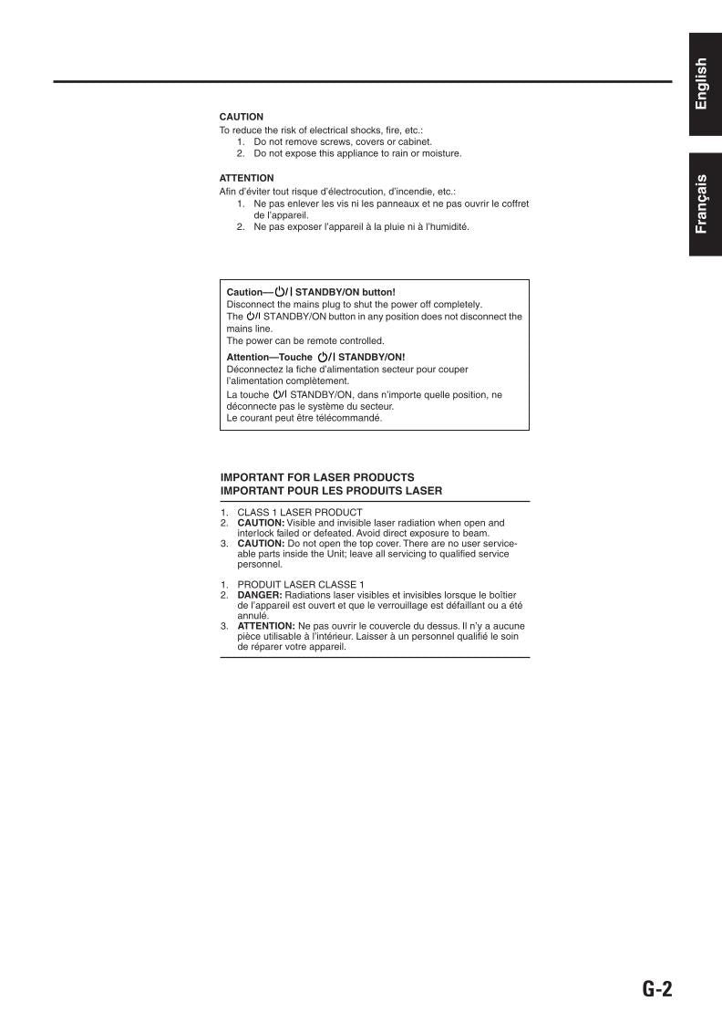 JVC RXDV5SL Audio System Operating Manual