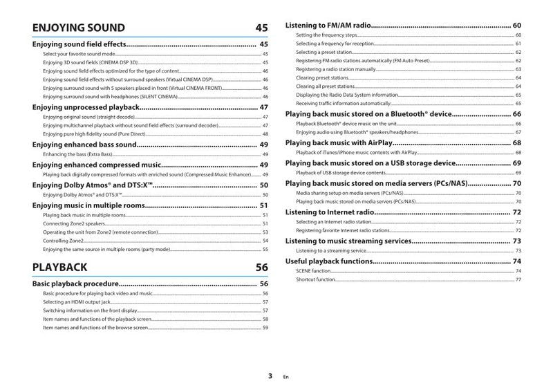 Yamaha RXV685 Audio/Video Receiver Operating Manual