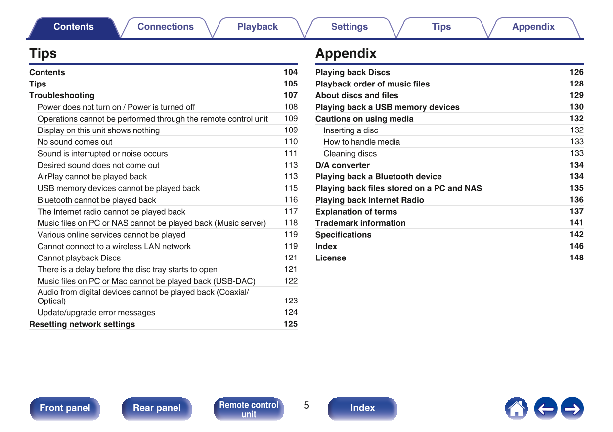 Marantz SACD 30n Network Player Owner/ User Manual (Pages: 159)