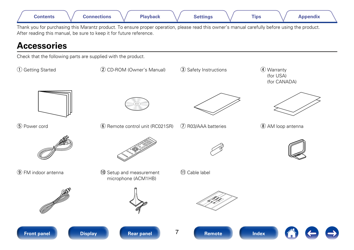 Marantz SR5008 AV Receiver Owner/ User Manual (Pages: 238)