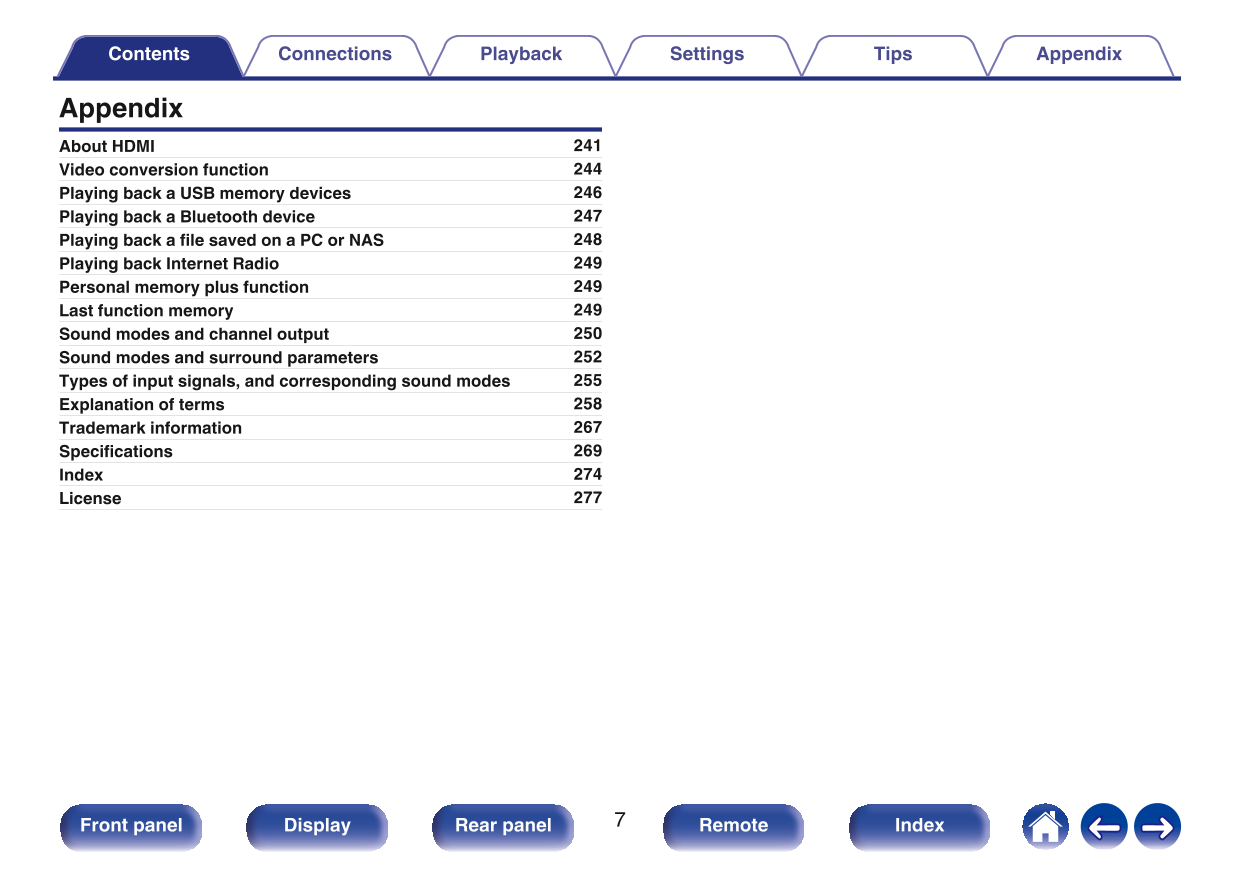Marantz SR5012 AV Receiver Owner/ User Manual (Pages: 288)