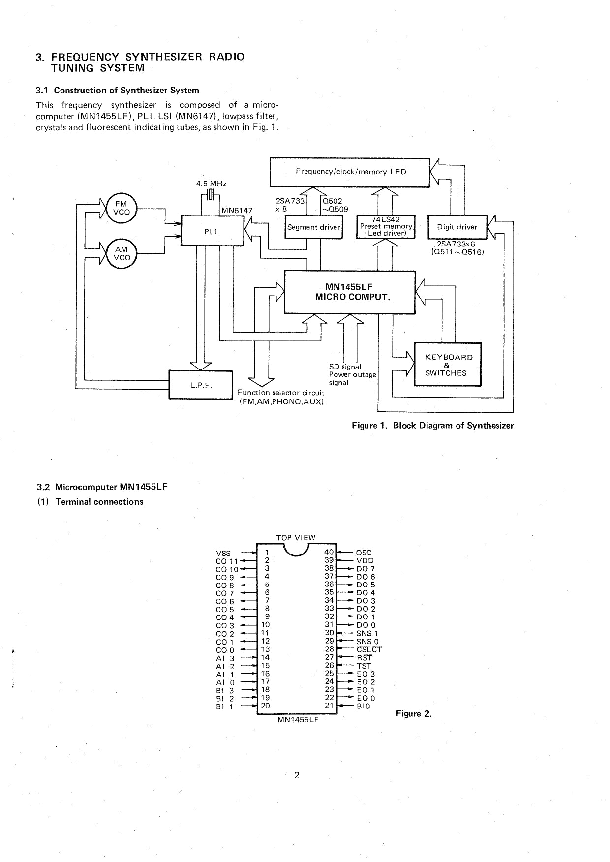 Marantz SR7100 DC Stereophonic Receiver Service Manual (Pages: 47)